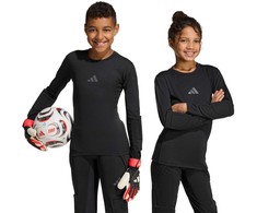 Marškinėliai bramkarska vaikams adidas Padded Goalkepper Longsleeve juoda KA1678 (164cm)