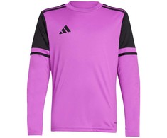 Marškinėliai bramkarska vaikams adidas Squadra 25 Long Sleeve violetinė JJ1939 (128cm)