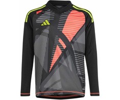 Marškinėliai bramkarska vaikams adidas Tiro 24 Competition Long Sleeve Goalkeeper juoda IN0429 (116cm)