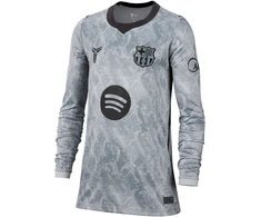 Marškinėliai bramkarska vaikams Nike FC Barcelona 2026/27 Stadium Away pilka IO8337 013 (S)