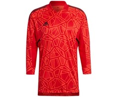 Marškinėliai bramkarska vyriška adidas Condivo 22 Long Sleeve raudona H21237 (M)