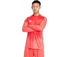 Marškinėliai bramkarska vyriška adidas Tiro 25 Competition Goalkeeper Long Sleeve raudona JI9724 (M)