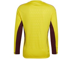 „Adidas Tiro 23 Competition“ vyrų vartininko marškinėliai ilgomis rankovėmis, geltoni HK7696 (XL)