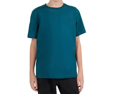 Marškinėliai dla chłopca 4F M3507 ciemna žalia 4FJWAW26TTSHM3507 40S (158cm)