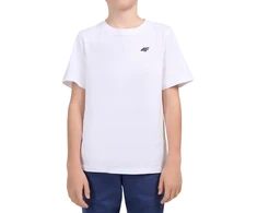 Marškinėliai dla chłopca 4F M3605 balta 4FJWMM00TTSHM3605 10S (152cm)