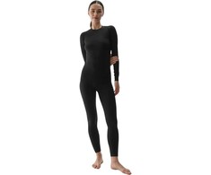 Termo marškinėliai damska 4F F176 tamsiai juoda allover 4FWAW24USEAF176 20A (XS/S)