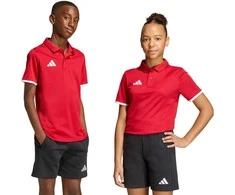 Marškinėliai vaikams adidas Entrada 26 Polo raudona JZ6626 (128cm)