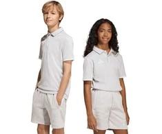 Marškinėliai vaikams adidas Entrada 26 Polo jasnoszara JZ6628 (116cm)