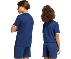 Marškinėliai vaikams adidas Entrada 26 Tee tamsiai mėlyna JZ6673 (152cm)