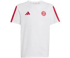 Marškinėliai vaikams adidas FC Bayern Muenchen balta ir-raudona KG2591 (164cm)