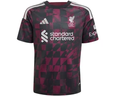 Marškinėliai vaikams adidas Liverpool FC 26/27 Third Jersey juoda-rožinė KB8284 (128cm)