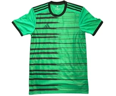 Marškinėliai vaikams adidas miComp21 zielono-juoda GL7247 (140cm)