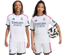 Marškinėliai vaikams adidas Real Madrid 26/27 Home Jersey balta KC3993 (128cm)