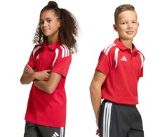 Marškinėliai vaikams adidas Tiro 26 League Polo raudona KF3408 (140cm)