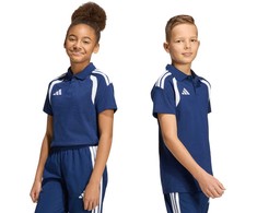 Vaikiški marškinėliai adidas Tiro 26 League Polo, tamsiai mėlyni, KF3406