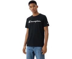 Marškinėliai vaikams Champion SS Tee juoda 307322 KK001 (XL)