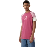 Marškinėliai vaikams Champion SS Tee rožinė 307719 PS029 (S)