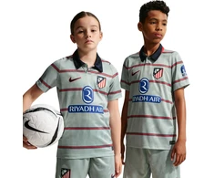 Marškinėliai vaikams Nike Atlético Madryt Stadium 2026/27 pilka II6684 087 (S)