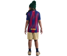 Marškinėliai vaikams Nike FC Barcelona 2025/26 Match Home granatowo-bordinė HJ5216 456 (XS)