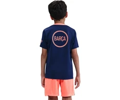 Marškinėliai vaikams Nike FC Barcelona Academy Pro granatowo-pomrańczowa HM4185 411 (XS)