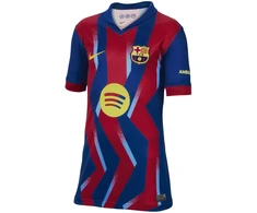 Marškinėliai vaikams Nike FC Barcelona Stadium 25/26 spalva tamsiai mėlyna-raudona FZ1307 432 (XS)