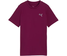Marškinėliai vaikams Puma Cls Badge Cat Tee violetinė 694700 41 (152cm)
