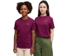 Marškinėliai vaikams Puma Cls Badge Cat Tee violetinė 694700 41 (152cm)