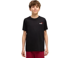 Marškinėliai vaikams Puma Ess 2 Color Small No.1 Logo Tee juoda 685779 71 (140cm)