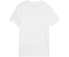 Marškinėliai vaikams Puma Ess Script Tee balta 692542 02 (152cm)