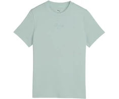Marškinėliai vaikams Puma Ess Script Tee miętowa 692542 29 (176cm)