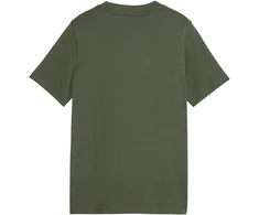 Marškinėliai vaikams Puma ESS Small No.1 Logo Centered Tee khaki 692975 86 (128cm)