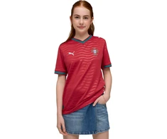 Marškinėliai vaikams Puma FPF Portugal Home Jersey Replica Club raudona 783281 01 (164cm)