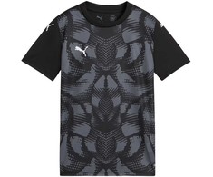 Vaikiški marškinėliai Puma Team Ultimate Jersey, juodi, 706282 03