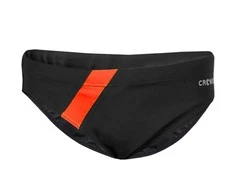 Maudymosi kostiumas dla chłopca Crowell Oscar kol.01 juoda-oranžinė (122cm)