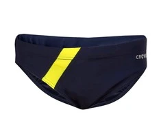 Maudymo kostiumai berniukui Crowell Oscar col.02 tamsiai mėlynas-geltonas (146cm)