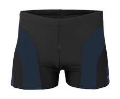 Maudymosi kostiumas vyrams Crowell Sykes kol.05 juoda-tamsiai mėlyna (2XL)