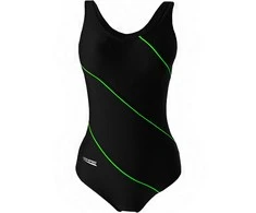 Maudymosi kostiumėlis Aqua-Speed Sophie 42d. 01 441, juodas-žalias