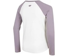 Marškinėliai mergaitėms 4F HJZ22 JTSDL001 51S, violetiniai