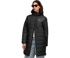Puma ESS moteriška kimšta parka su gobtuvu, juoda 685232 01