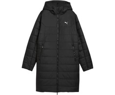 Puma ESS moteriška kimšta parka su gobtuvu, juoda 685232 01