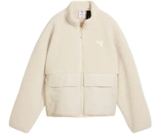 Moteriška striukė Puma Re:Fibre Sherpa kreminė 694567 87 (M)