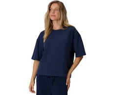 Moteriški marškinėliai 4F F3489 tamsiai mėlyna 4FWAW26TTSHF3489 31S (2XL)