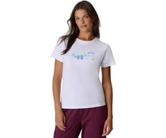 Moteriški marškinėliai 4F F3496 balta 4FWAW26TTSHF3496 10S (2XL)