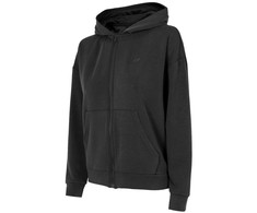 Bluza damska 4F tamsiai juoda H4Z22 BLD041 20S (M)