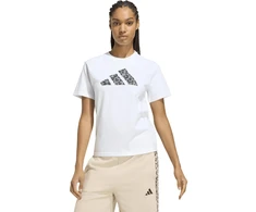 Moteriški marškinėliai adidas Animal Graphic balta KT9719 (M)