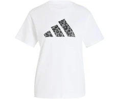 Moteriški marškinėliai adidas Animal Graphic balta KT9719 (M)
