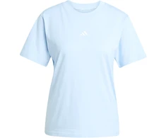 Moteriški marškinėliai adidas Essentials Small Logo jasnoniebieska JY4962 (L)