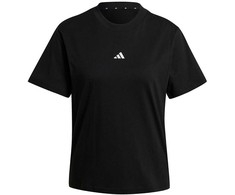 adidas Essentials marškinėliai su mažu logotipu iš medvilnės, moteriški, JC5943