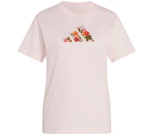 Moteriški marškinėliai adidas Floral Regular Graphic jasny róż KT2765 (M)