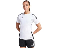 Moteriški marškinėliai adidas Tiro 24 Jersey balta ir-juoda IS1024 (L)